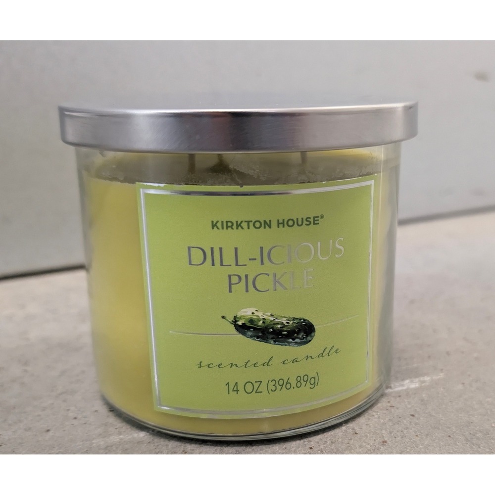Kirkton House Dill-icious Pickle Scented Candle 14 oz New